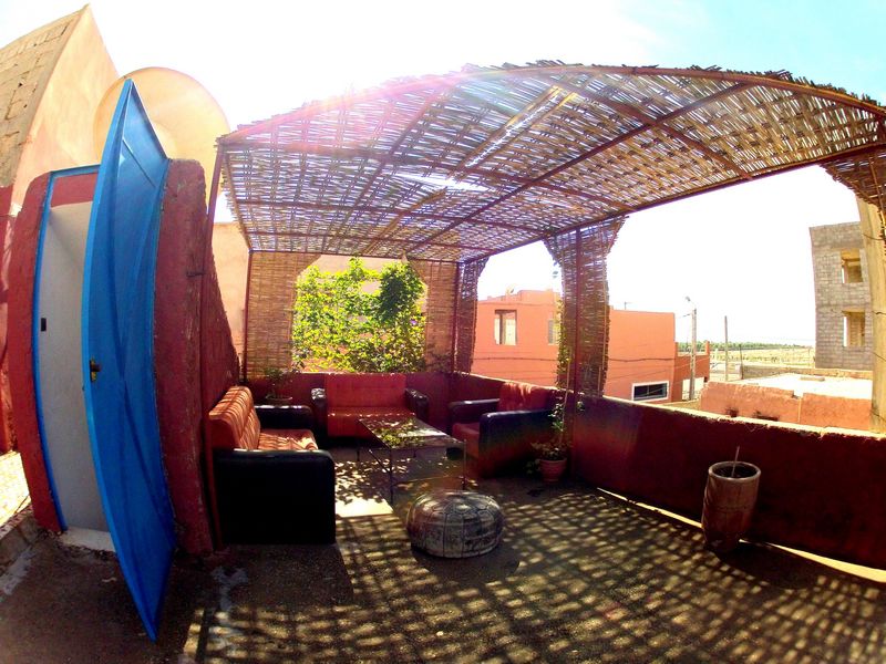 Hotel Sunset Surfhouse Taghazout Exterior foto